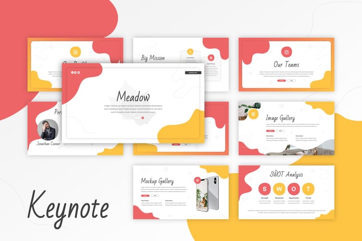 Meadow - Creative Keynote Template