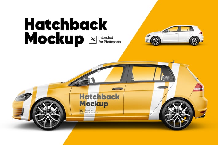 Hatchback Mockup