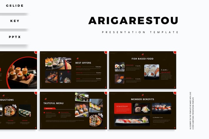Arigaristou Presentation Template