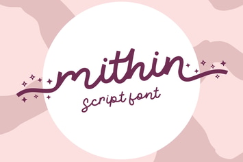 Mithin - Script Font