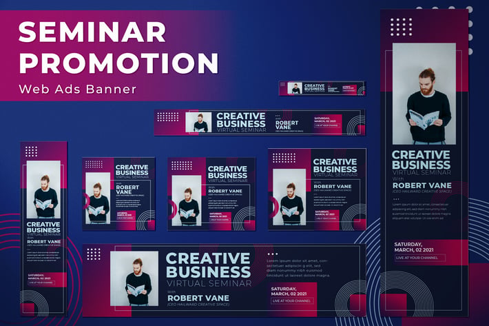 Seminar Promotion - Web Ads Banners