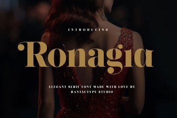 Ronagia Elegant Serif Font