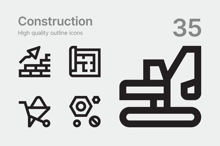 Construction icons