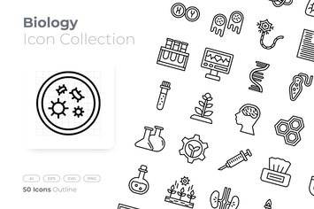 Biology Outline Icon