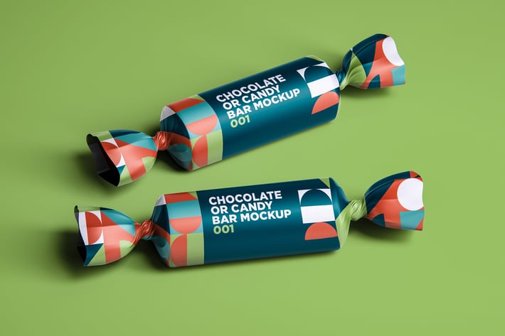 Chocolate or Candy Bar Mockup 001