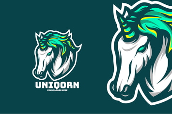 UNIQORN MASCOT TEMPLATE