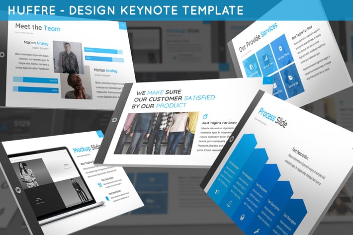 Huffre - Design Keynote Template