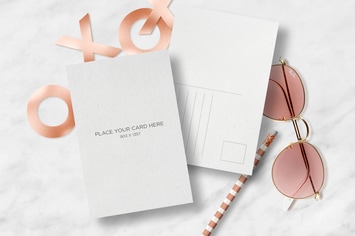 Postcard Mockup
