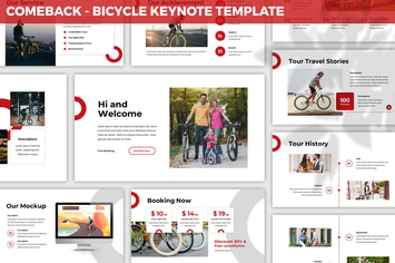 Comeback - Bicycle Keynote Template