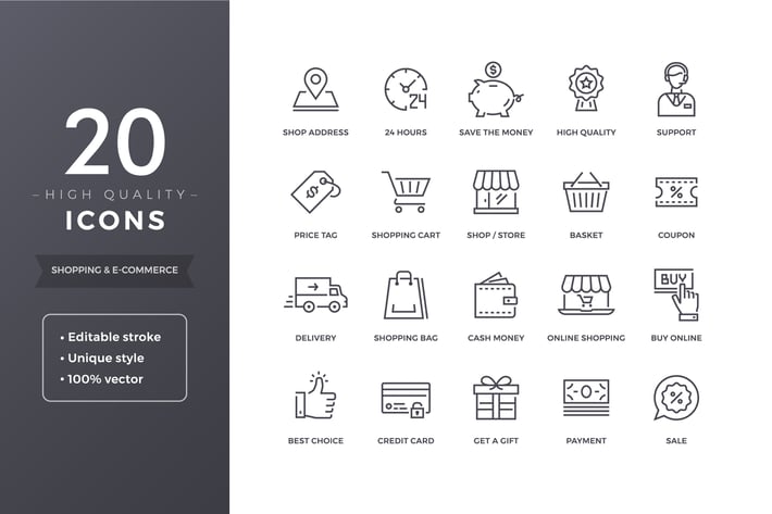 E-commerce Icons