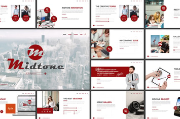 Midtone - Multipurpose Powerpoint Template