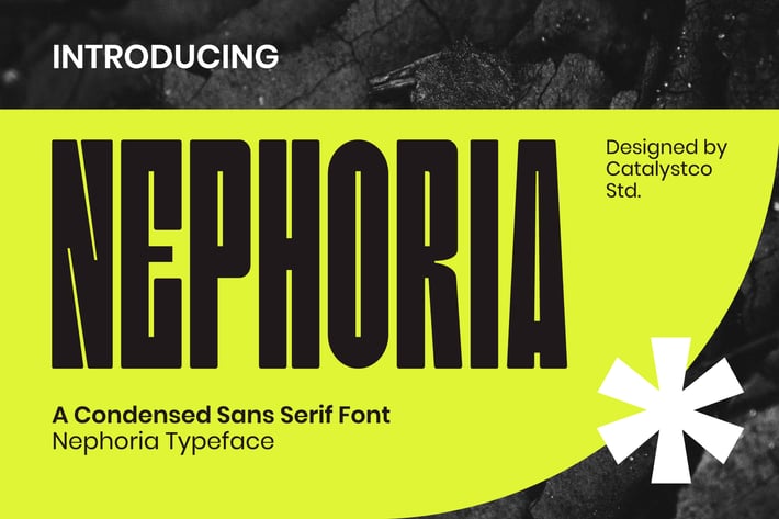 Nephoria Condensed Sans Serif Font