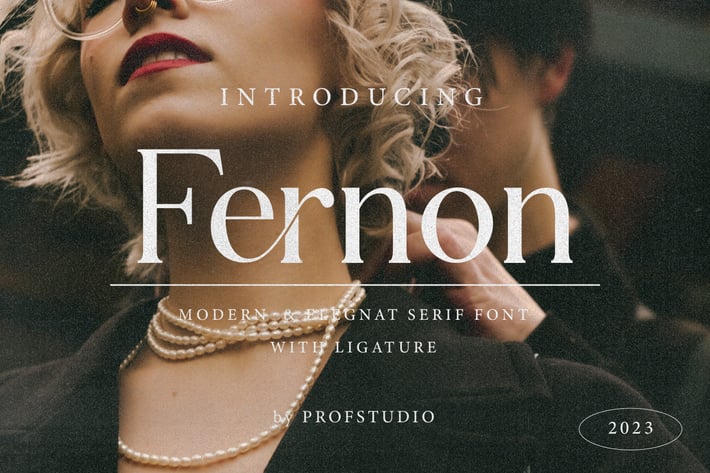 Fernon - Modern Elegant Serif Font