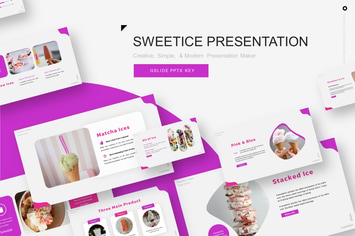 Sweetice Presentation Template