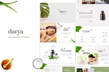 Darya - Spa / Beauty Keynote Template