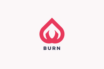 Burn Logo Template