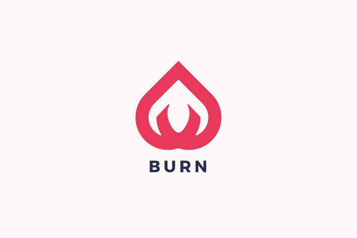 Burn Logo Template