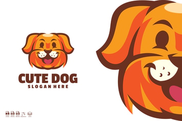 Cute Dog Logo