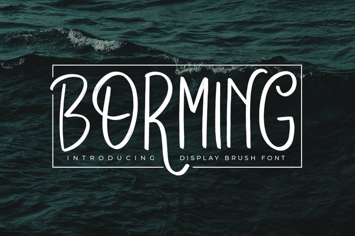 Borming Typeface