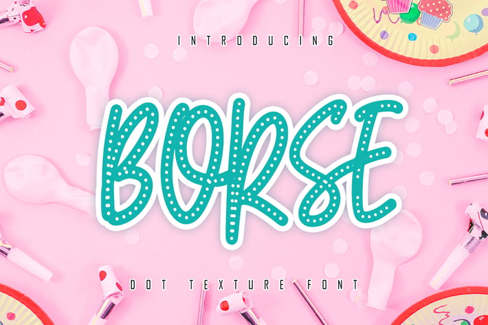 BORSE - Dot Display Font