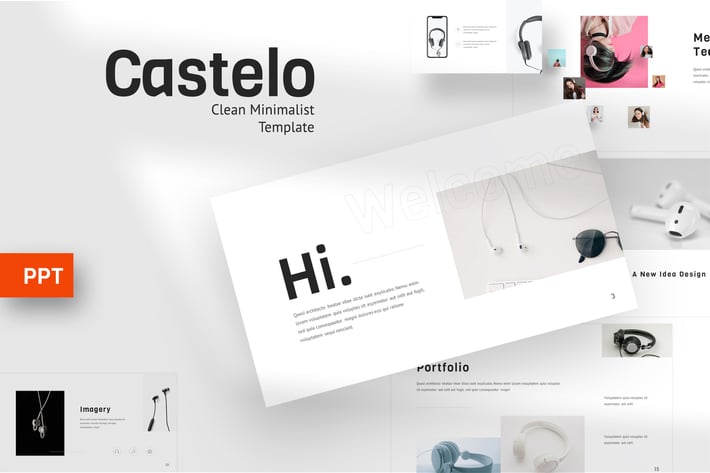 Castelo - Music Powerpoint Template