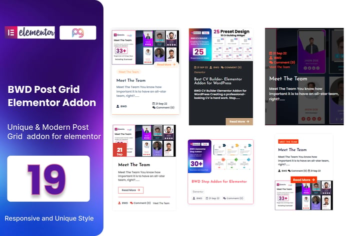 Blog Post Grid Addon for Elementor