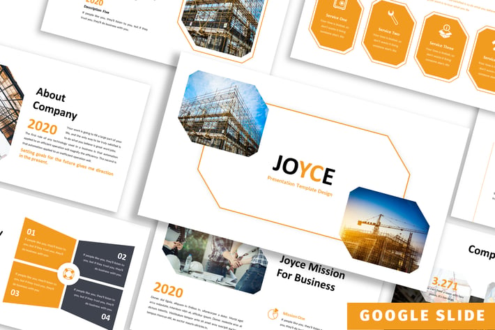 Joyce - Business Google Slide Template