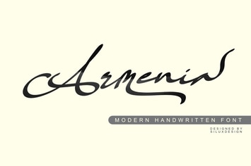 Armenia|Modern Handwritten Font