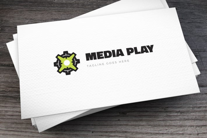 Letter X Media Logo Template
