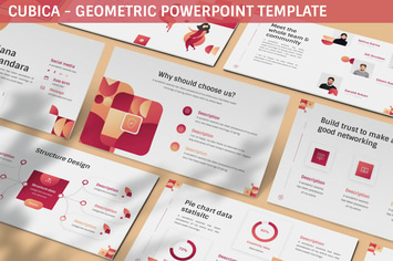 Cubica - Geometric Powerpoint Template
