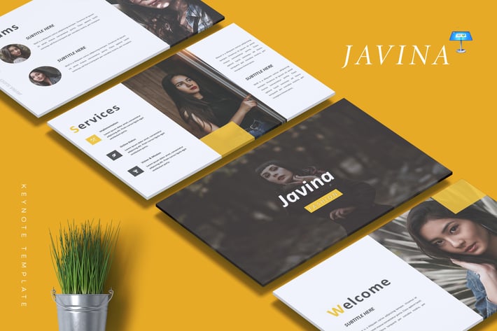 JAVINA - Fashion Keynote Template