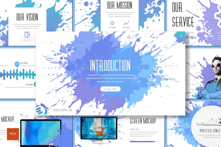 Nebla - Powerpoint Template