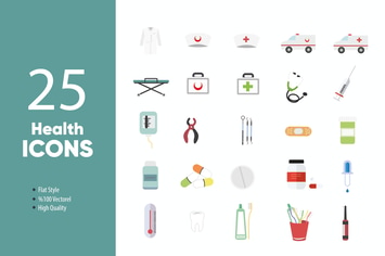 Health Icons Set