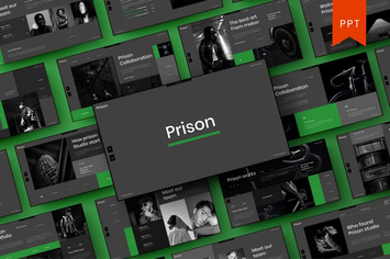 Prison – Business PowerPoint Template