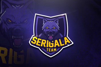 Serigala Team - Mascot & Esport Logo