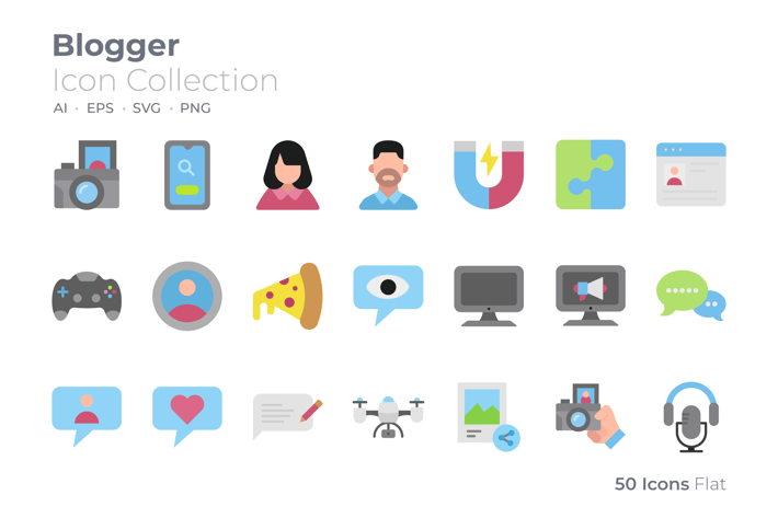 Blogger Filled Icon