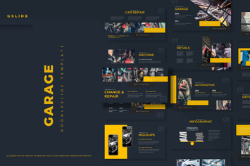 Garage - Google Slide Template