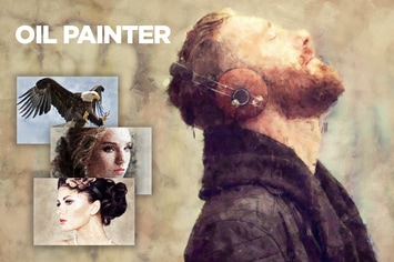 Oil Painter CS4+ Photoshop Action