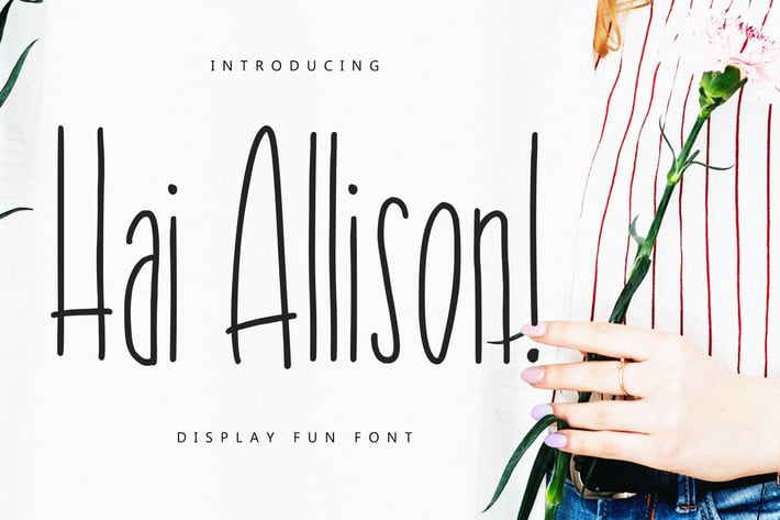 Hai Allison Fun Business Font