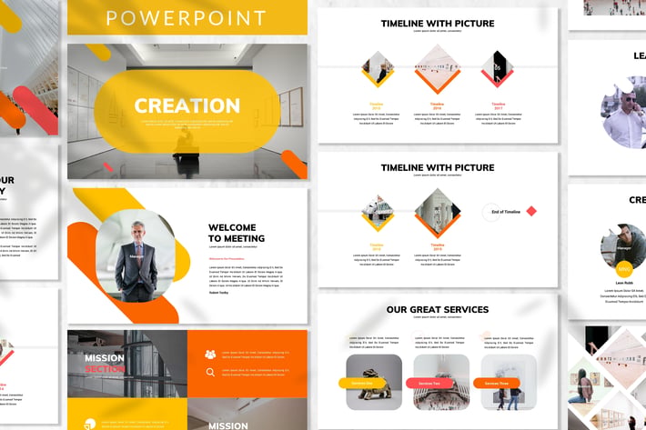 Creation - Business Powerpoint Template