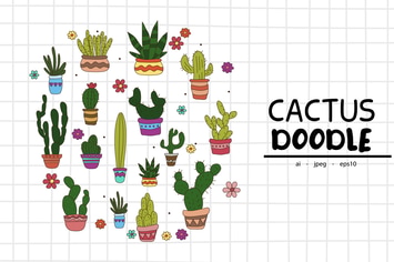 Cactus Doodle