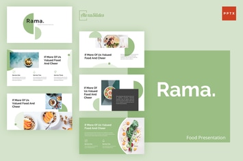 Rama - Food Powerpoint Presentation Template