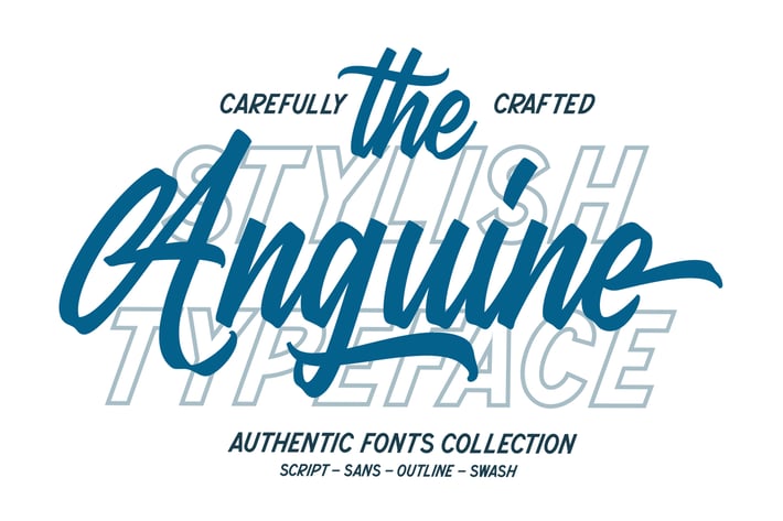 Anguine - Stylish Typeface
