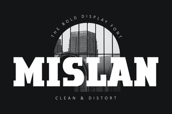 Mislan Business Advertising Font