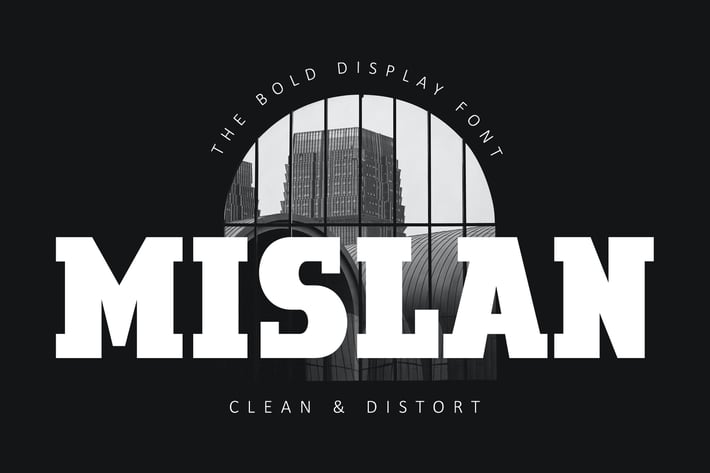 Mislan Business Advertising Font