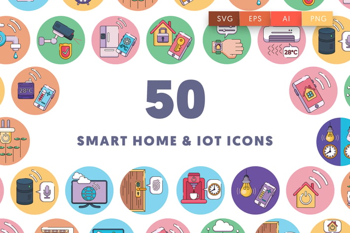 50 Smart home and IoT devices
