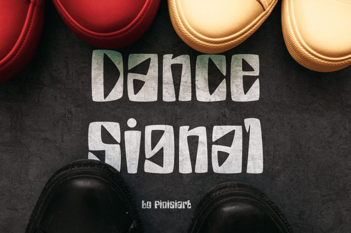 Dance Signal - Display Font
