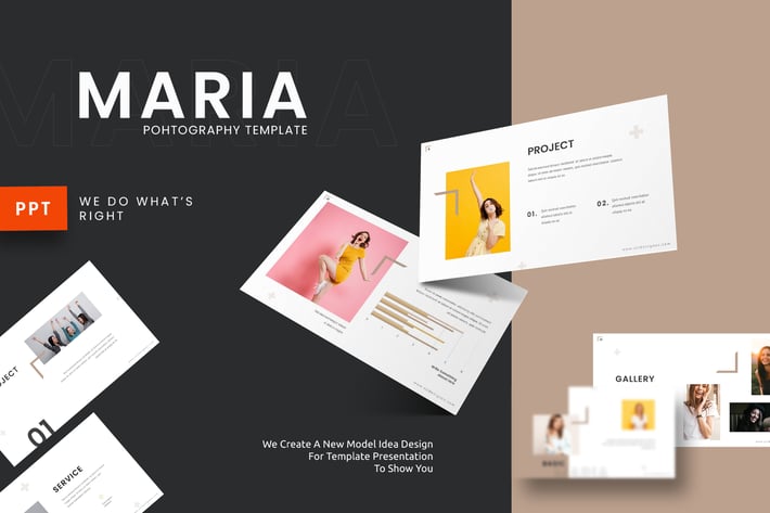 Maria - Gallery Powerpoint Template