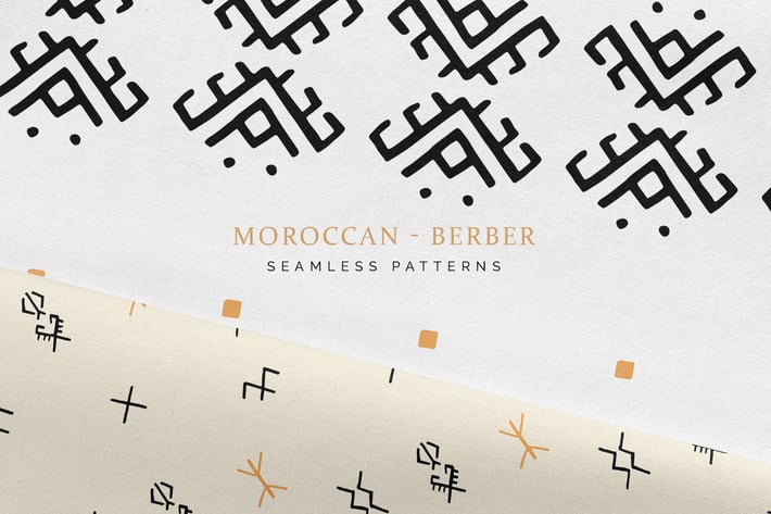 Moroccan Berber Seamless Patterns