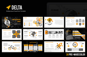 Delta PowerPoint Template